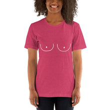 Load image into Gallery viewer, Friends Do This - Boobie T-Shirt Friends Do This Heather Raspberry