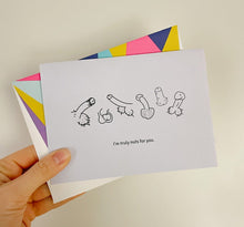 Load image into Gallery viewer, I'm Truly Nuts for You Dick Cards Friends Do This