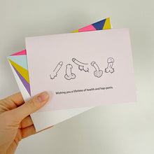 Load image into Gallery viewer, You can't spell happiness without penis. - Wedding card