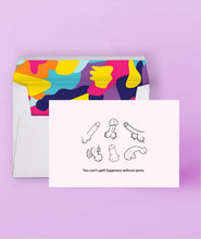 Load image into Gallery viewer, You Can't Spell Happiness Dick Cards Friends Do This