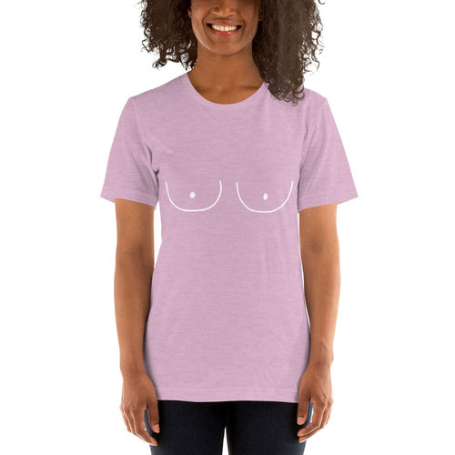 Friends Do This - Boobie T-Shirt Friends Do This Heather Prism Lilac 